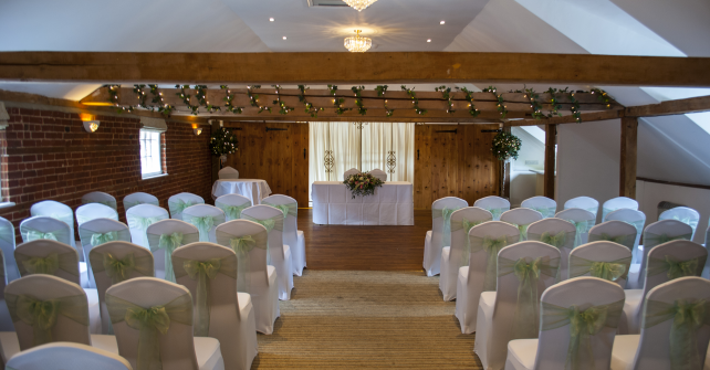 Ceremony Room Layout in The Maltings